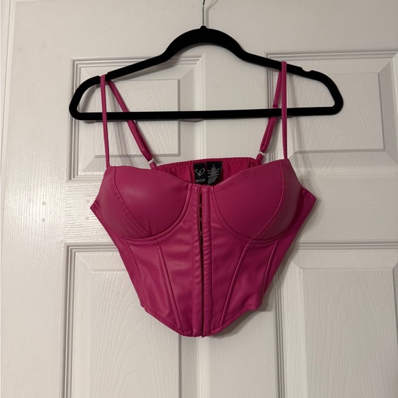 Windsor Tops - Windsor Fuchsia Bustier Top